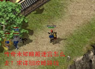 传奇未知暗殿迷宫怎么走？求详细攻略路线