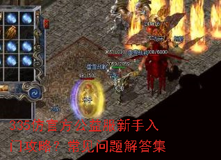 335仿官方公益服新手入门攻略？常见问题解答集