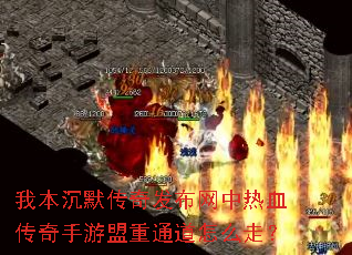 我本沉默传奇发布网中热血传奇手游盟重通道怎么走? 我本沉默传奇发布网中热血传奇手游盟重通道怎么走?