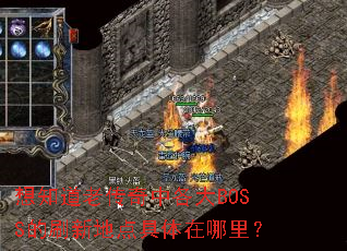 想知道老传奇中各大BOSS的刷新地点具体在哪里？